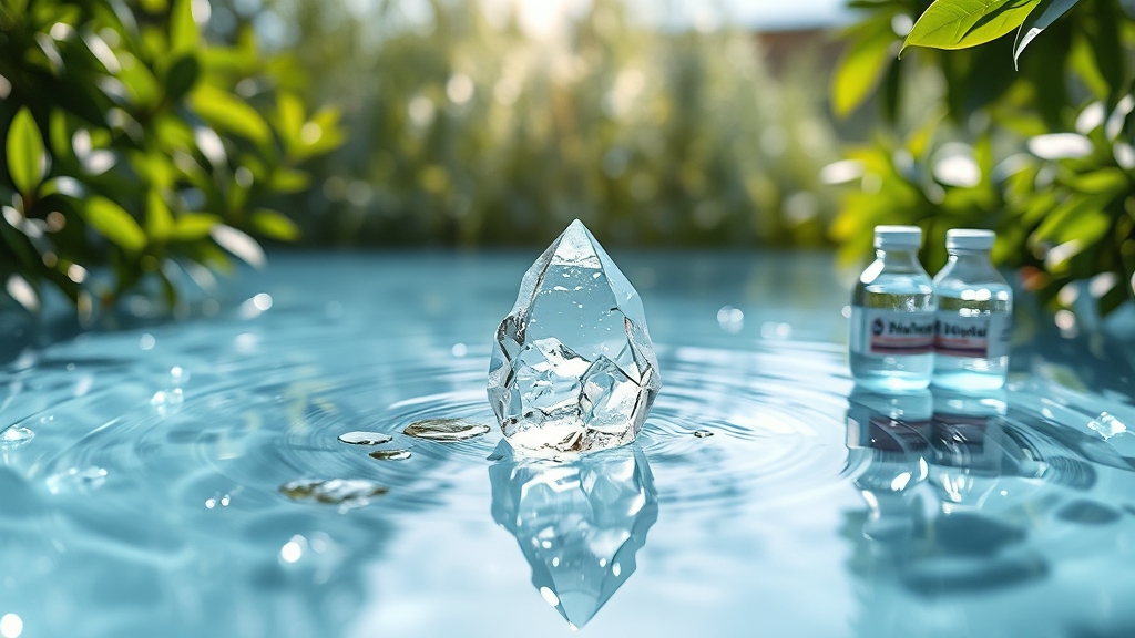 수분 섭취의 중요성 (realistic 스타일)