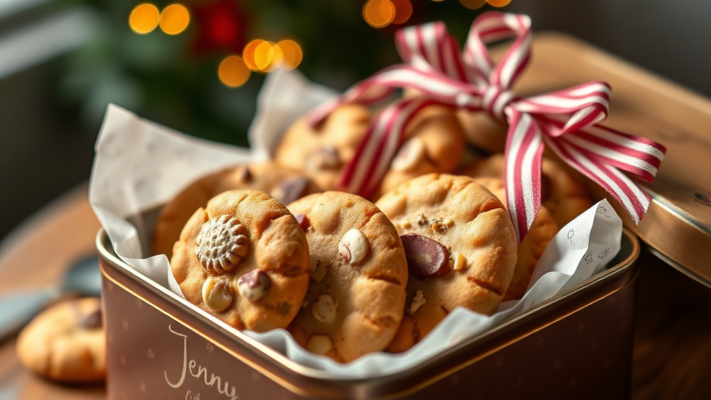 선물용 제니쿠키 추천 (realistic 스타일)