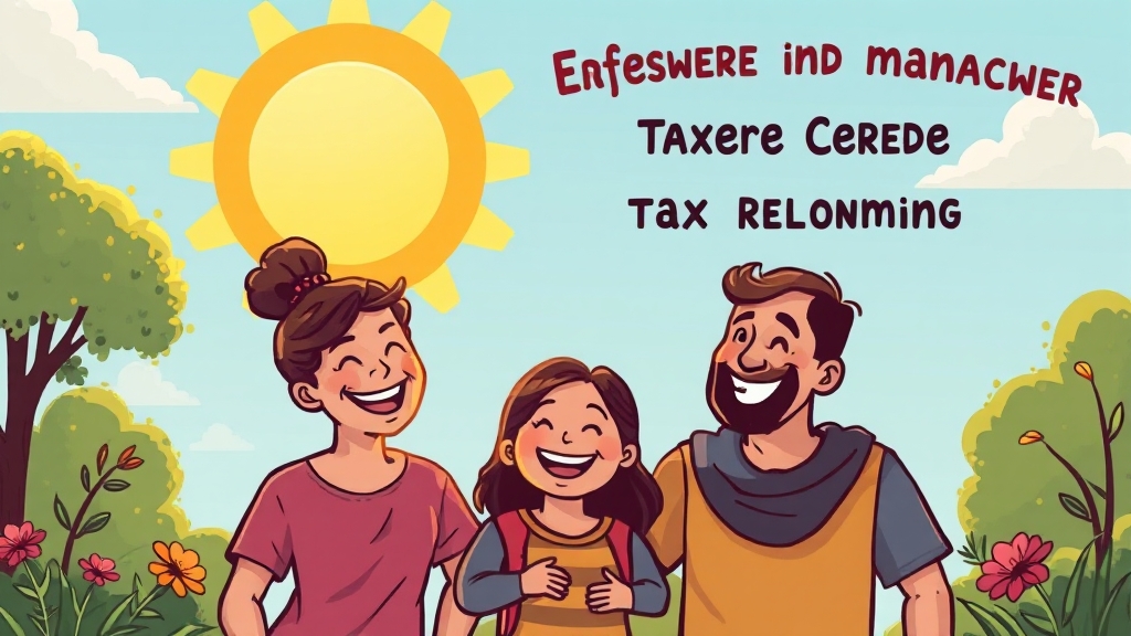 근로장려금이란? (cartoon 스타일)