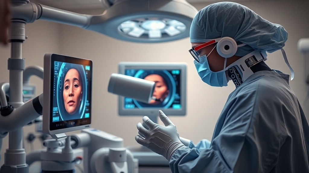 로봇수술의 장점 (realistic 스타일)