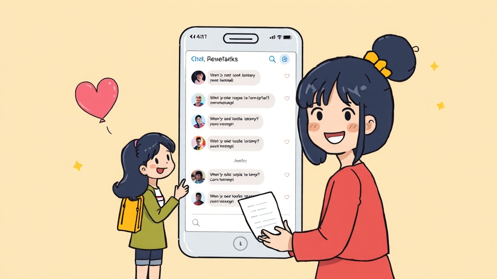 카카오톡, 향후 계획은? (cartoon 스타일)