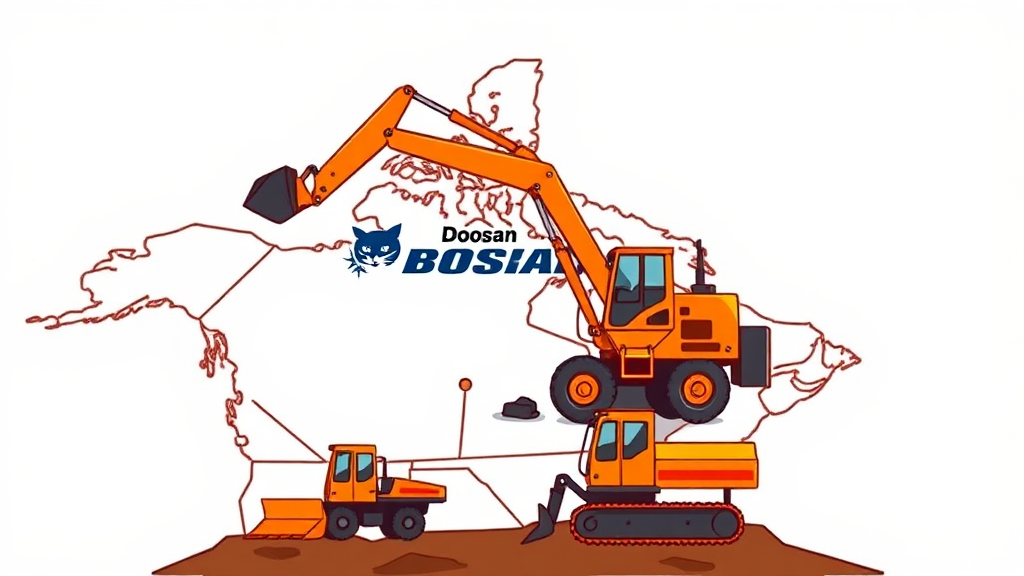 두산밥캣 실적 분석: 성장과 수익의 균형점 찾기 (cartoon 스타일)