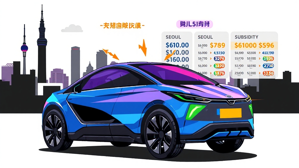 2025 넥쏘, 가격은 얼마? (cartoon 스타일)