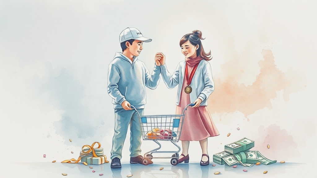 쿠팡 파트너스와 비교 (watercolor 스타일)