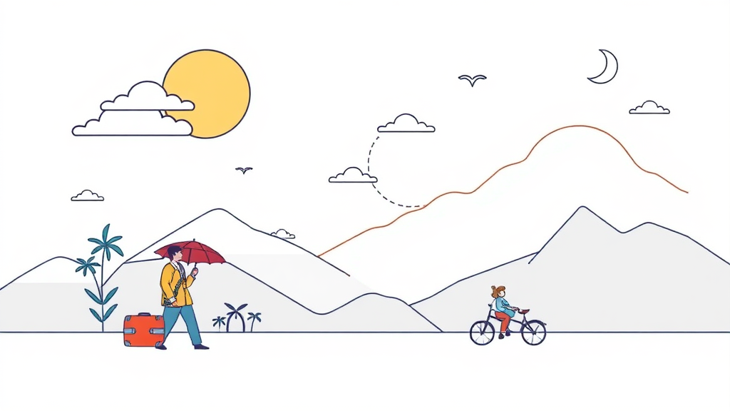 카카오 여행자보험, 이것이 궁금해요! (illustration 스타일)