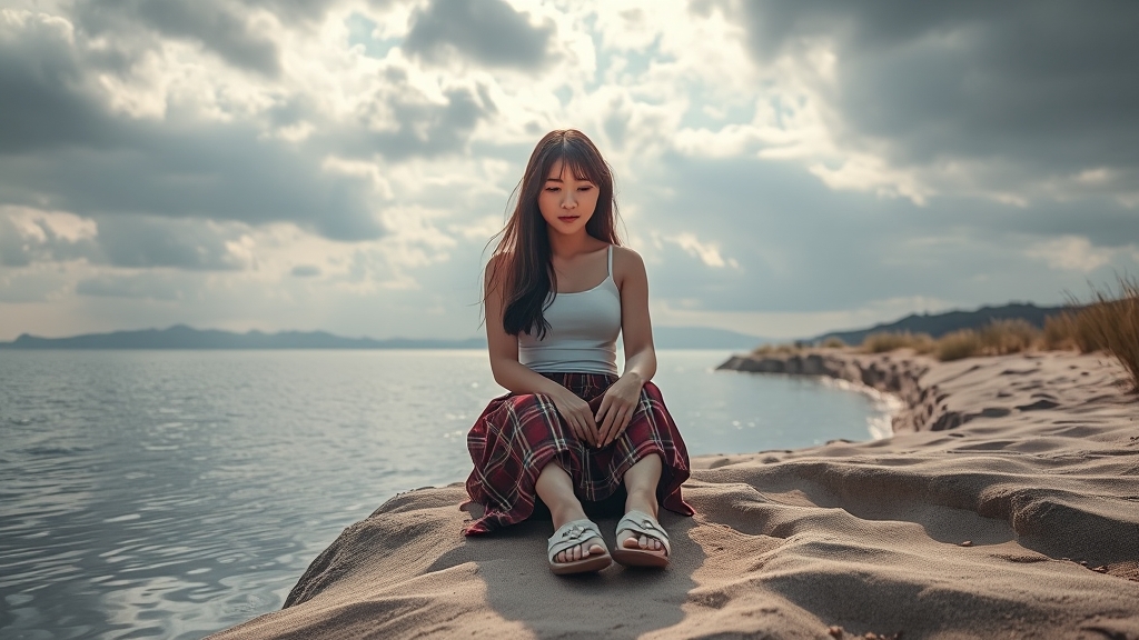 한금주, 그녀의 발자취 (realistic 스타일)