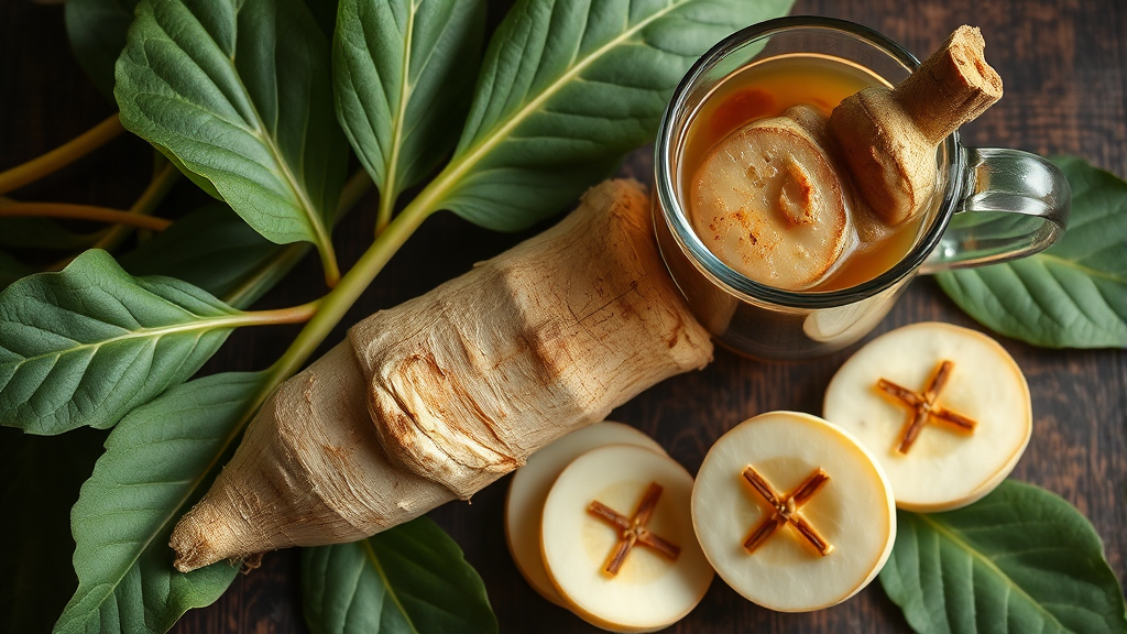 히카마 섭취 시 주의사항 (realistic 스타일)