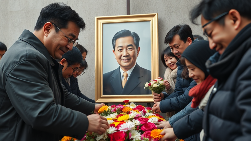 영화계 동료들의 추모 (realistic 스타일)