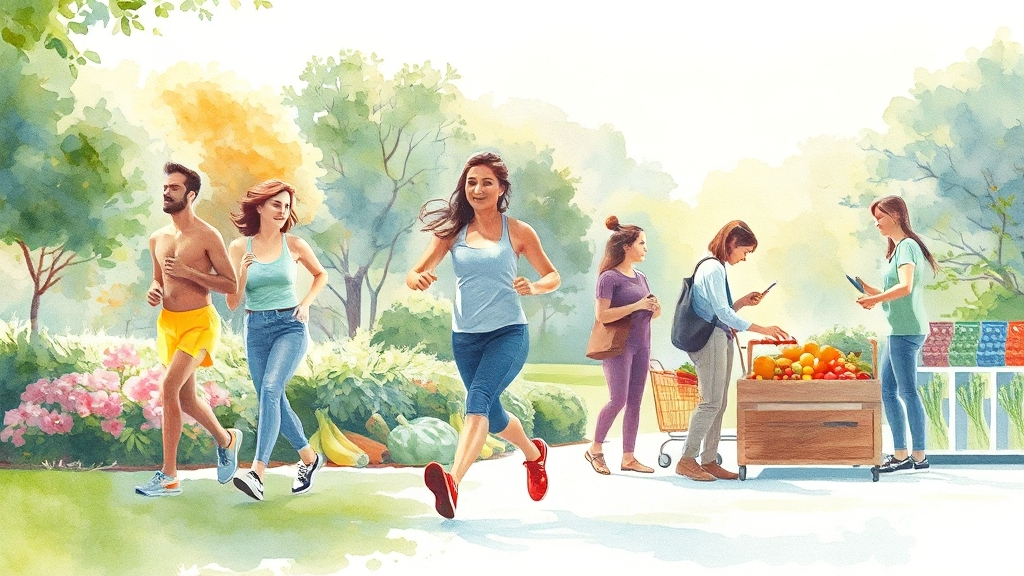 당뇨병, 왜 생기는 걸까요? (watercolor 스타일)