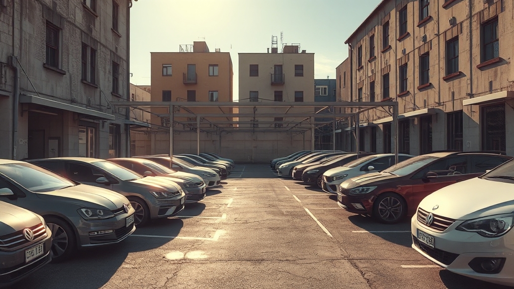 필로티 주차장 장점 (realistic 스타일)