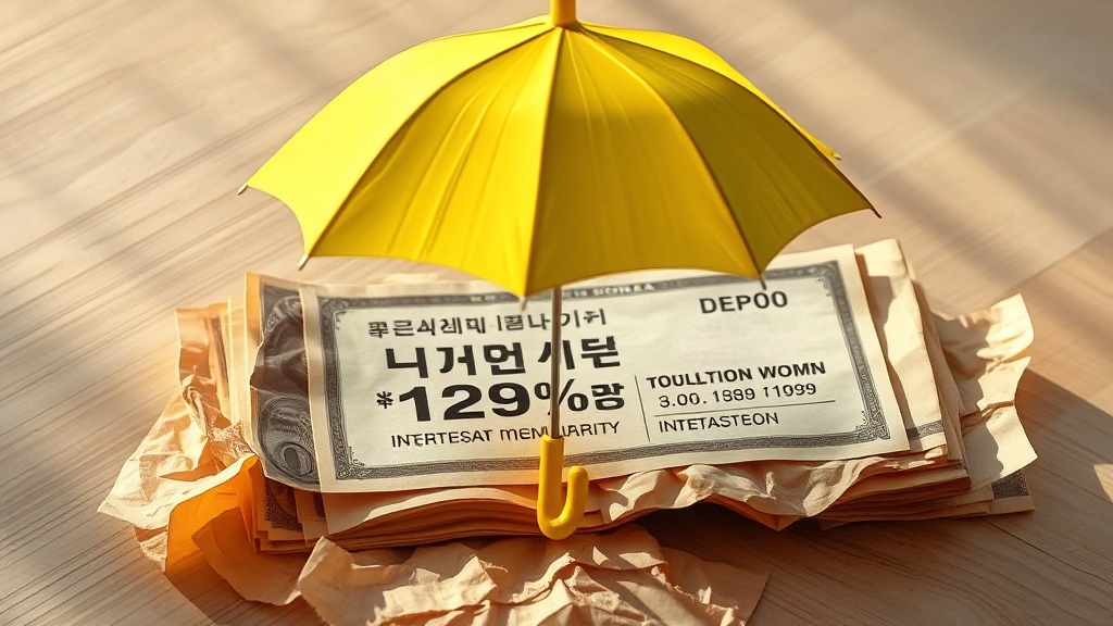 대출 한도 및 금리 조건 (realistic 스타일)