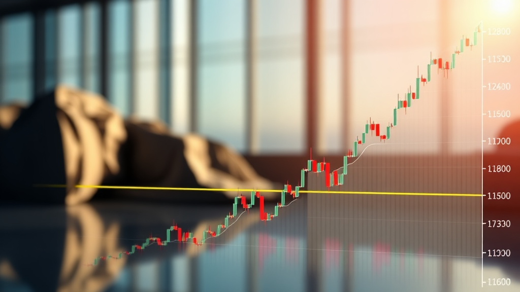 주가, 어떻게 움직일까? (realistic 스타일)