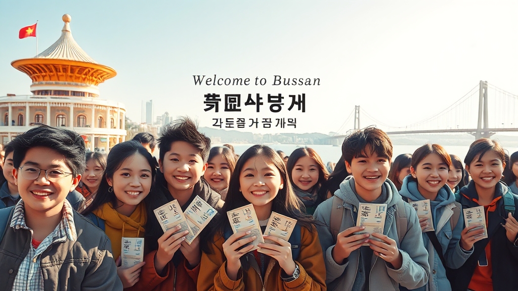 부산온나 청년패스란? (realistic 스타일)