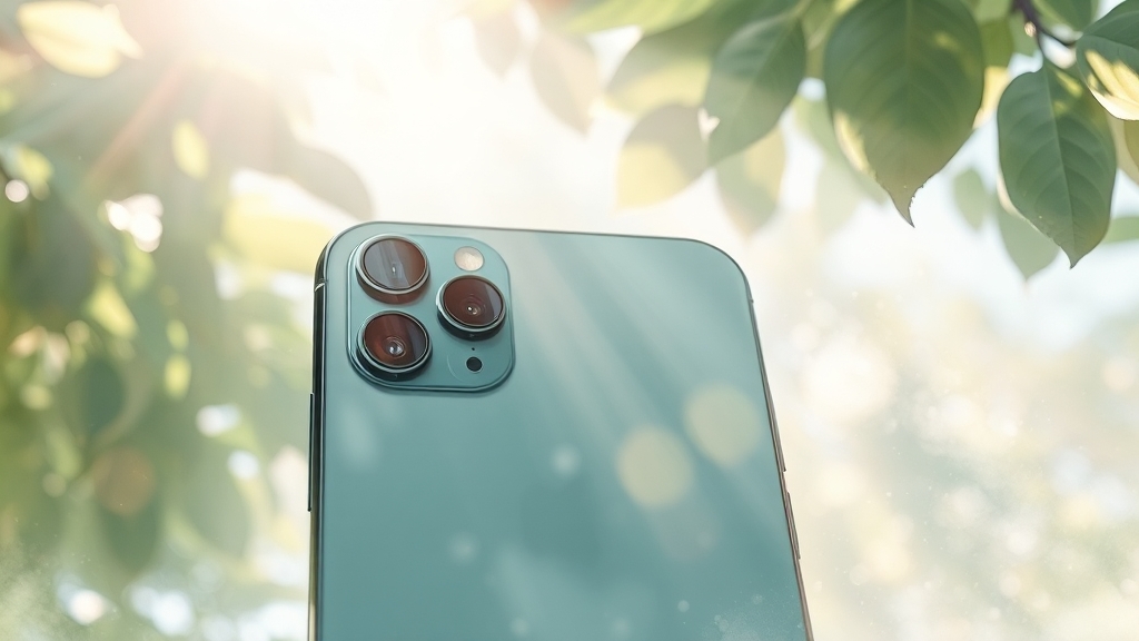 아이폰 17 프로: 디스플레이 및 크기 변화 (watercolor 스타일)