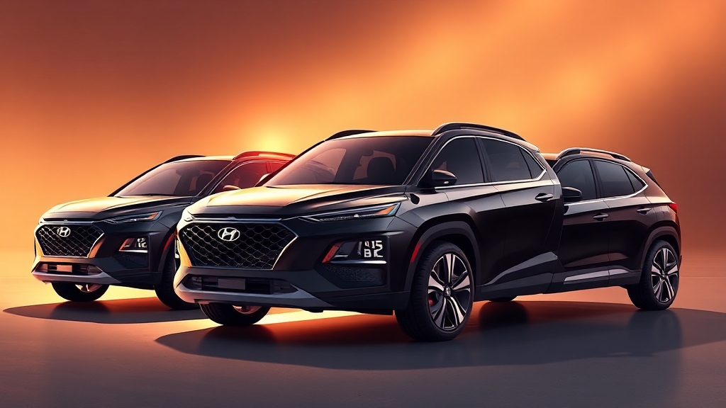 2026 현대차 라인업 변화 (illustration 스타일)