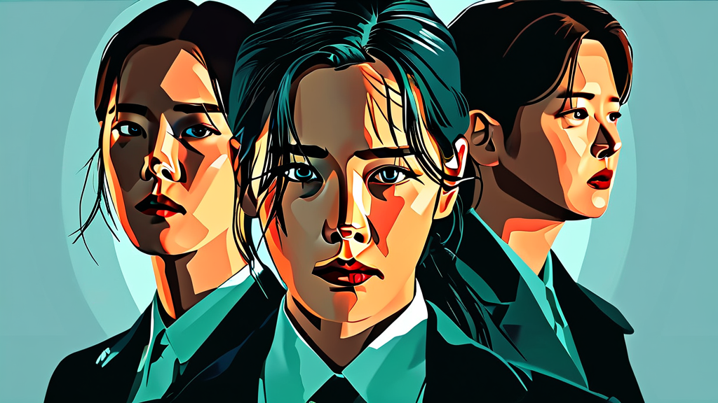 주요 등장인물 및 배우 분석 (illustration 스타일)