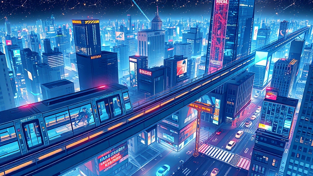 GTX A노선 개통 임박 (illustration 스타일)