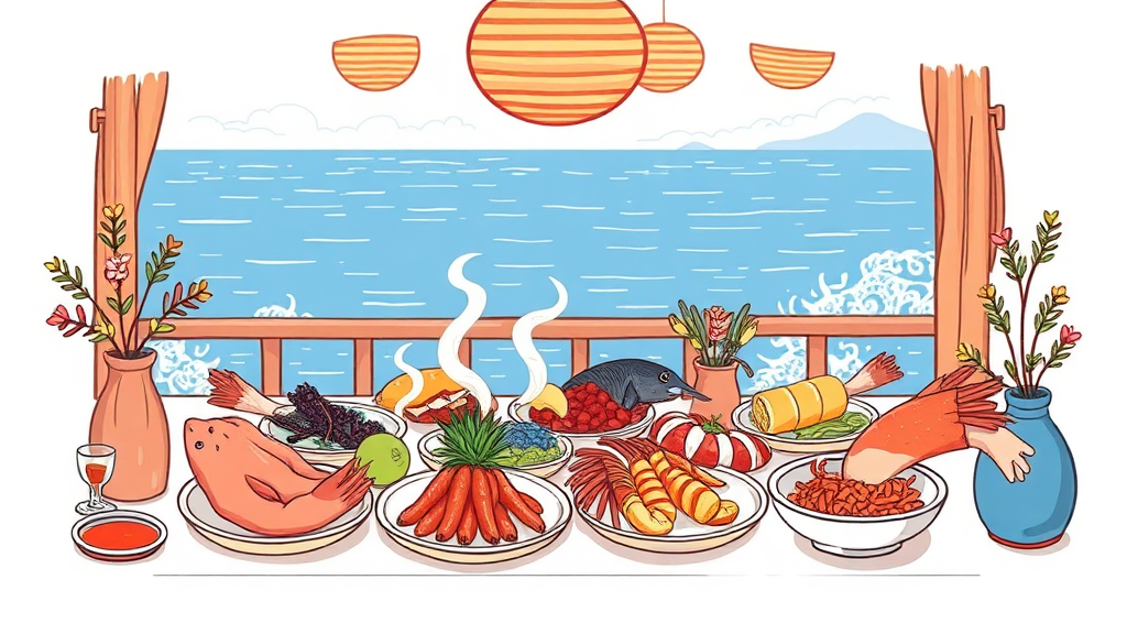 여행객들의 생생 후기 (illustration 스타일)