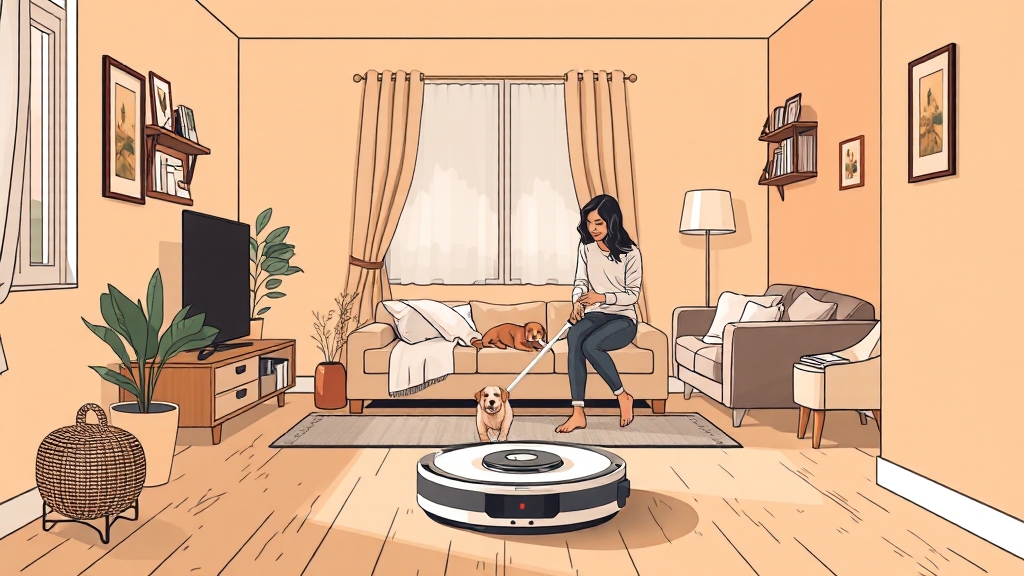 로보락 S9 MaxV Slim, 왜 선택해야 할까? (illustration 스타일)