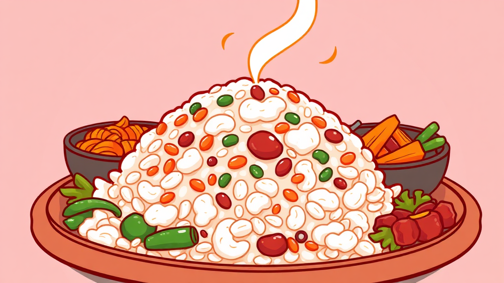 정월대보름 오곡밥과 묵은 나물 상차림