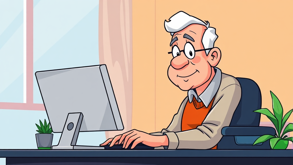 정년연장, 왜 필요할까? (cartoon 스타일)