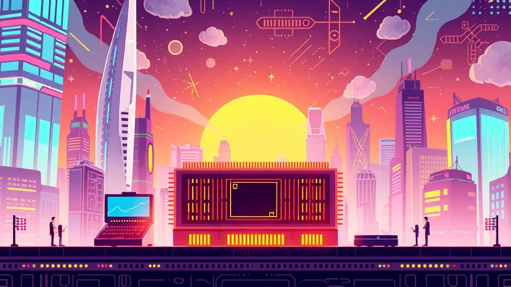 미래 성장 전략은? (cartoon 스타일)