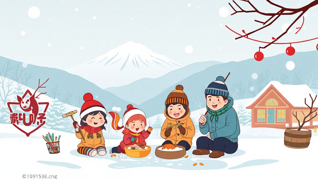 축제 일정 및 프로그램 (cartoon 스타일)