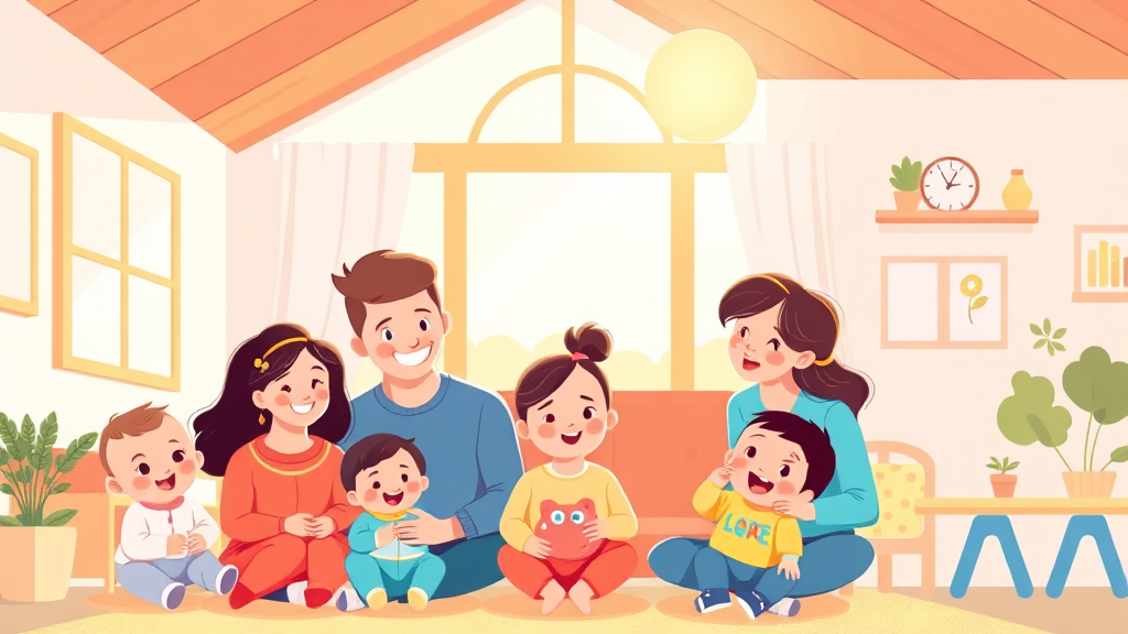 2026년 부모급여 지급 대상 및 조건 (illustration 스타일)