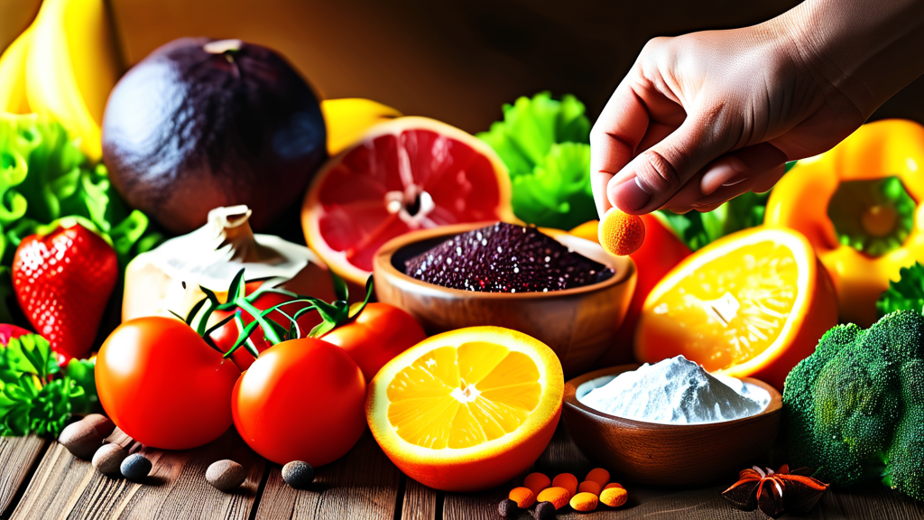 나에게 맞는 다이어트 보조제 성분 분석 및 추천 (realistic 스타일)