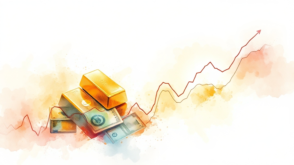금값 변동, 어떤 지표를 봐야 할까요? (watercolor 스타일)