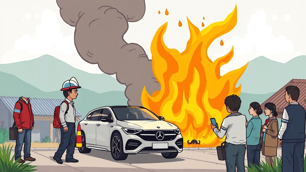 벤츠 코리아의 대응 (cartoon 스타일)