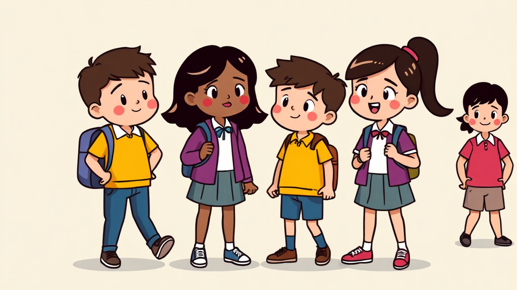 교복값 상승, 왜 문제인가? (cartoon 스타일)