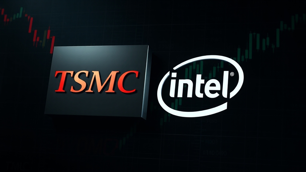 TSMC와 인텔, 복잡한 관계? (realistic 스타일)