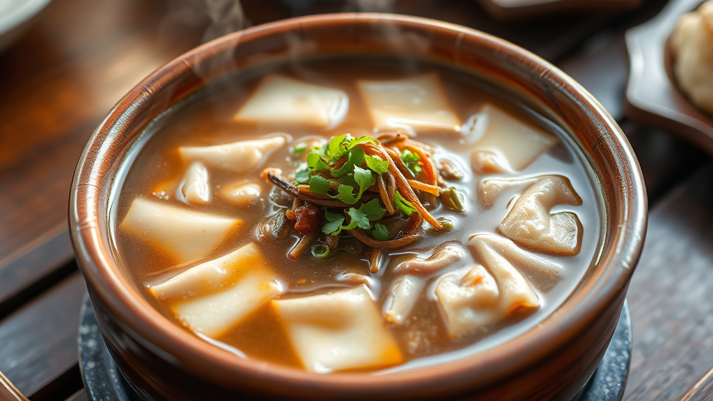 결론: 꼭 가봐야 할 곰탕 맛집 (realistic 스타일)