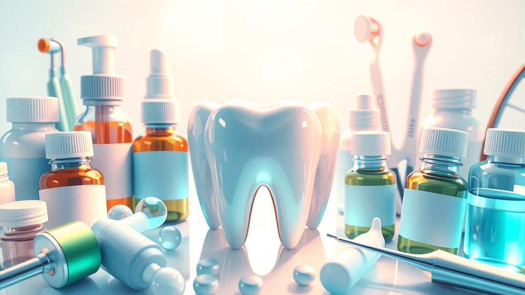 잇몸약 종류 & 선택 기준 (illustration 스타일)