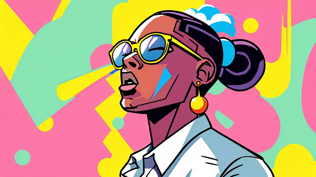 이수지 유치원 교사 풍자, 단순한 재미를 넘어선 의미 (cartoon 스타일)