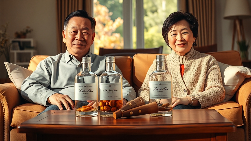 부모님 건강 상태에 맞춰 고르세요 (realistic 스타일)