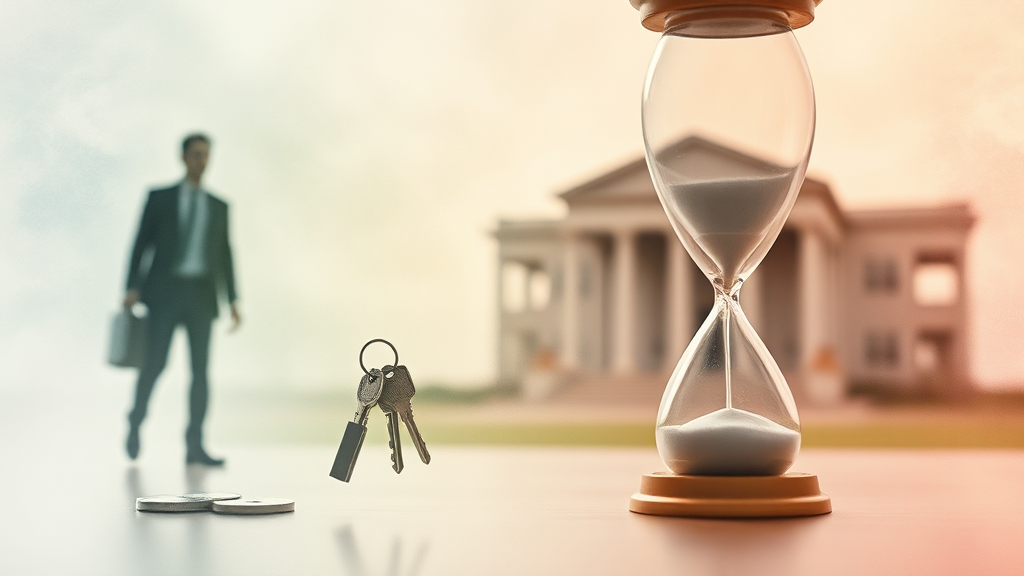 명도소송 기간과 비용, 얼마나 들까요? (watercolor 스타일)