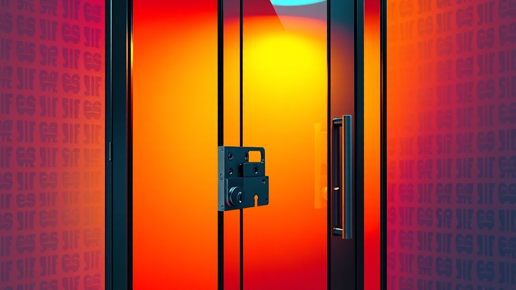 도어락 시공 시 주의사항 (popart 스타일)