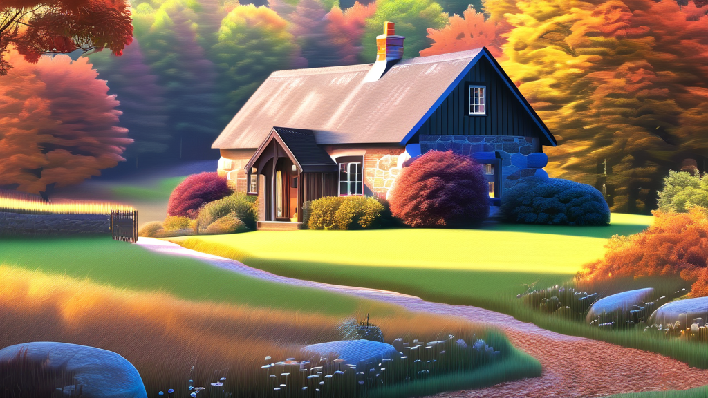 예술가의 숨결이 깃든 공간, 장욱진 가옥 이야기 (realistic 스타일)