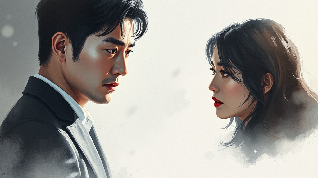 김영란의 채용 과정 (watercolor 스타일)