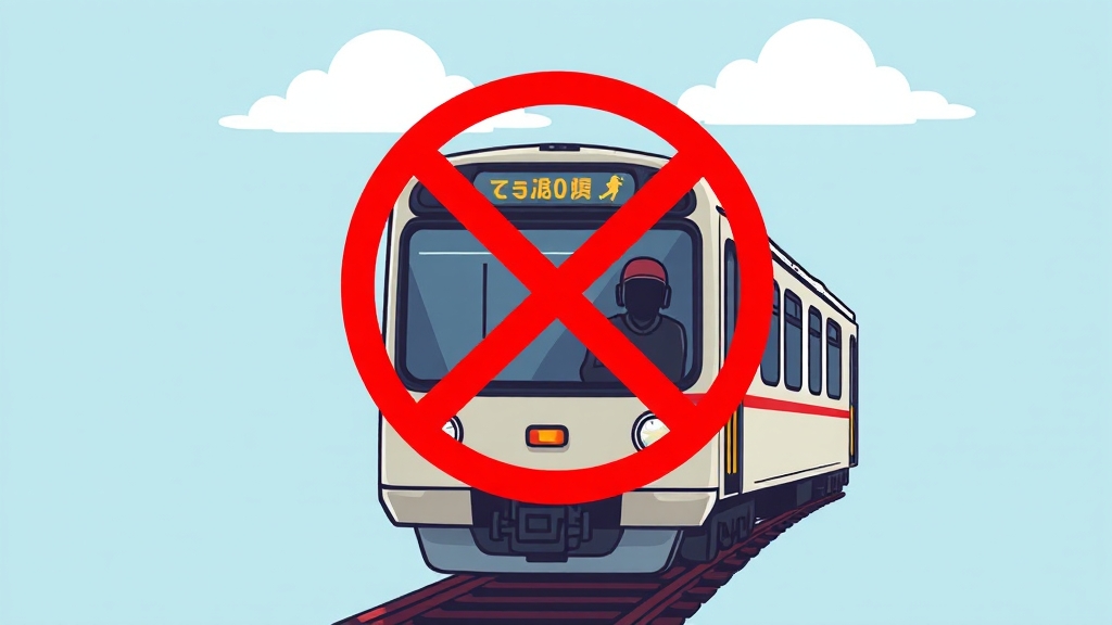 암표 거래, 절대 안 돼요! (cartoon 스타일)