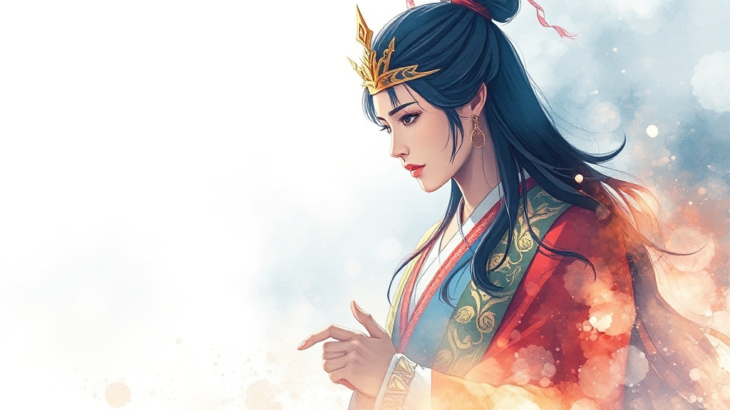 인물 관계 요약 (watercolor 스타일)