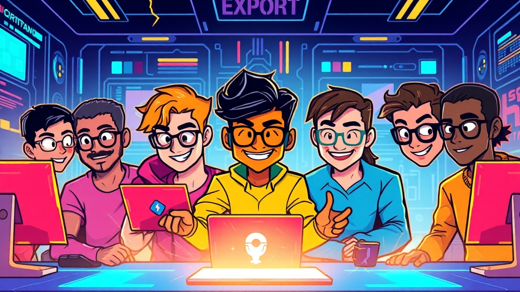 Gamma AI 파일 내보내기 및 활용 (cartoon 스타일)