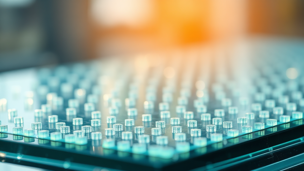 유리기판 관련 기업 분석: 기술력과 투자 전략 (realistic 스타일)