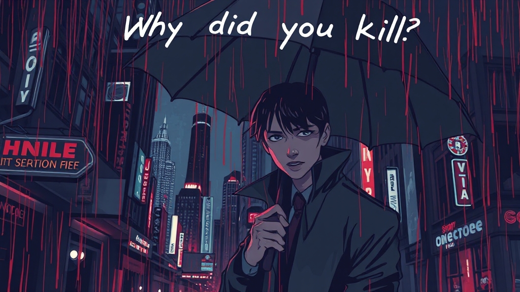 드라마 ‘당신이 죽였다’ 개요 (illustration 스타일)