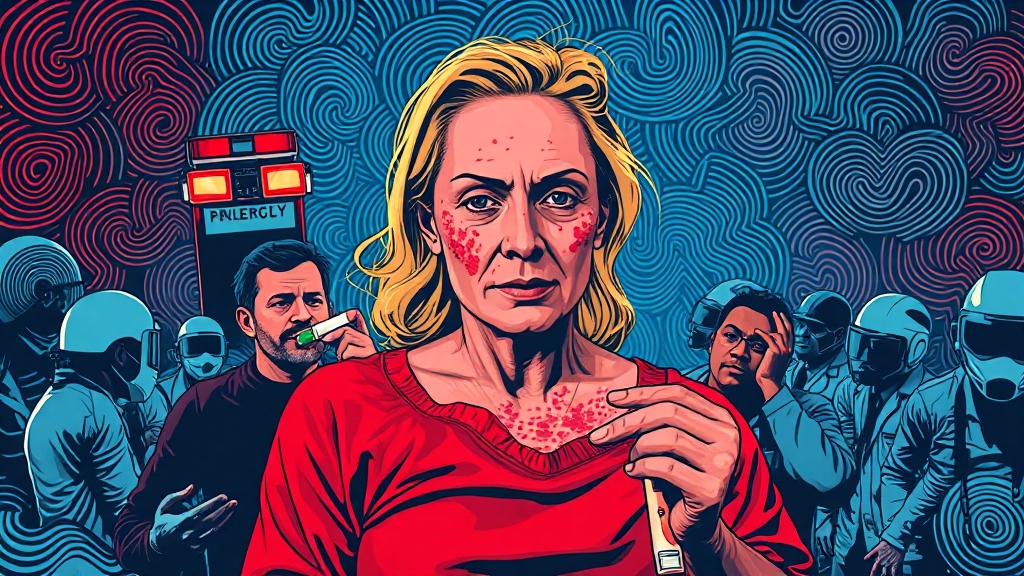 페니실린 알레르기, 어떻게 알 수 있나? (popart 스타일)