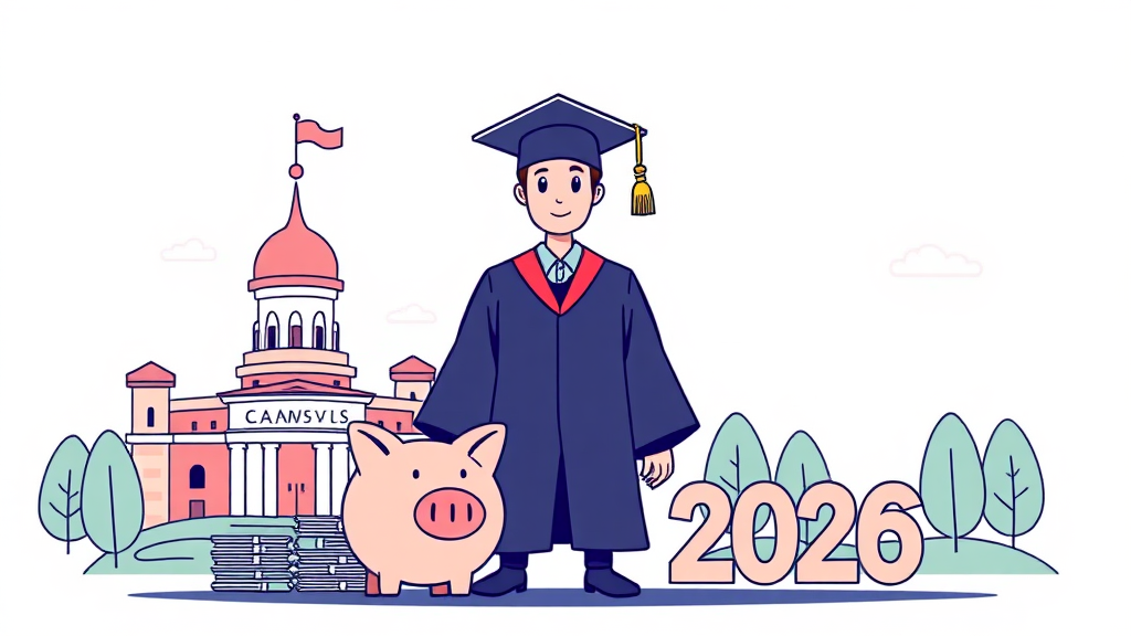 2026년 한국장학재단 1학기 학자금 대출가이드 8 학자금 대출 신청 방법 및 절차 상세 (illustration 스타일)