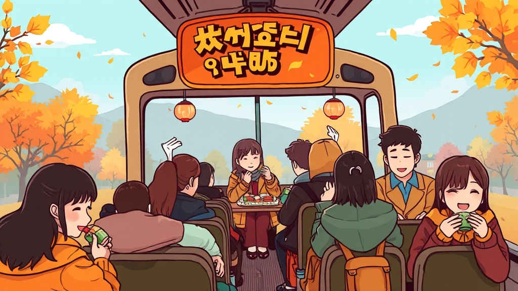 작년보다 더 좋아진 점은? (cartoon 스타일)