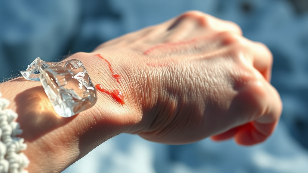 증상과 자가 진단 (realistic 스타일)